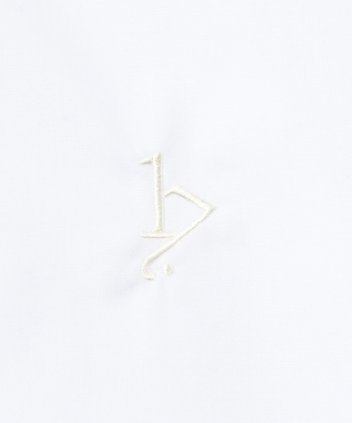 17HR（セブンティーンアワーズ）の「ロゴ刺繍半袖シャツ（シャツ/ブラウス・レディース・ブルー/ブラック/ホワイト・FREE）」の9枚目の写真