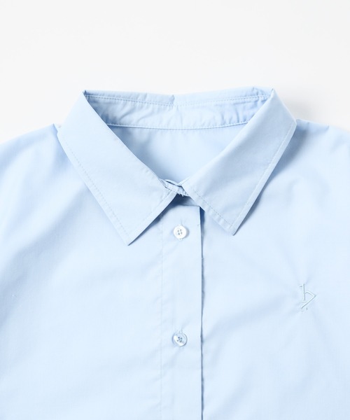 17HR（セブンティーンアワーズ）の「ロゴ刺繍半袖シャツ（シャツ/ブラウス・レディース・ブルー/ブラック/ホワイト・FREE）」の13枚目の写真