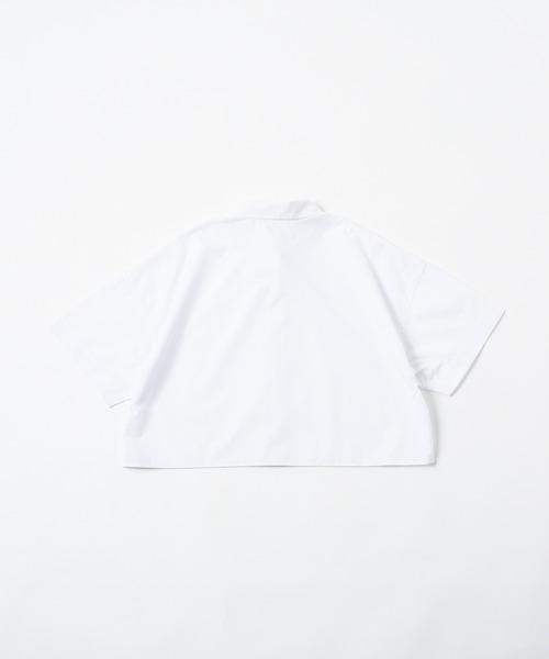 MANOUSH 刺繍入り半袖シャツ 36 MANOUSH 刺繍入り半袖シャツ 36