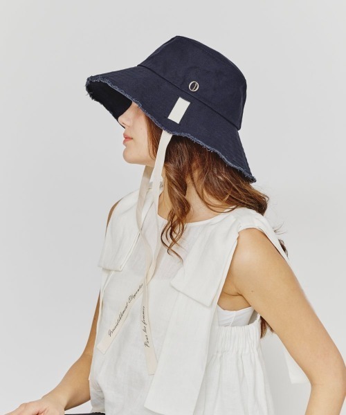 シャポー ド オー Chapeau d'O Chapeau d' O Washed Fringe Hat