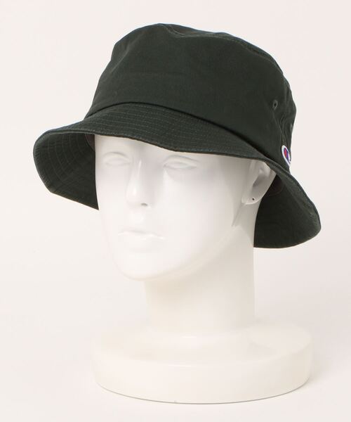 Champion(チャンピオン)の「【Champion】バケットハット/ロゴ入り/帽子/チャンピオン(ハット・メンズ・オフホワイト/グレー/ワイン/カーキ/アーミー/ブラック/ベージュ/ネイビー・FREE)」の6枚目の写真