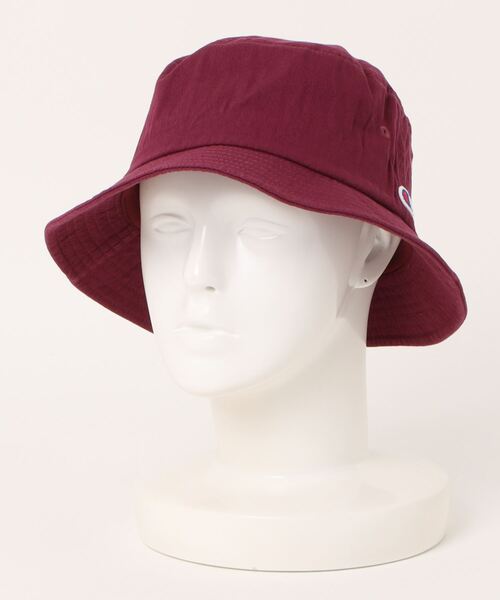 Champion(チャンピオン)の「【Champion】バケットハット/ロゴ入り/帽子/チャンピオン(ハット・メンズ・オフホワイト/グレー/ワイン/カーキ/アーミー/ブラック/ベージュ/ネイビー・FREE)」の8枚目の写真