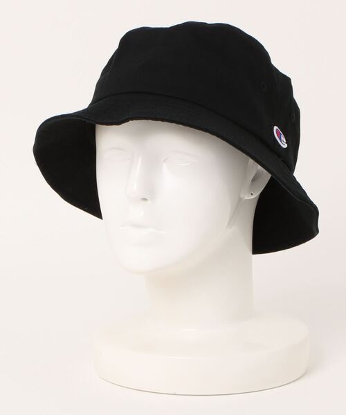 Champion(チャンピオン)の「【Champion】バケットハット/ロゴ入り/帽子/チャンピオン(ハット・メンズ・オフホワイト/グレー/ワイン/カーキ/アーミー/ブラック/ベージュ/ネイビー・FREE)」の3枚目の写真
