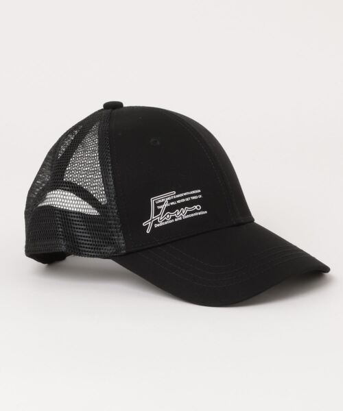 BAYBLO(ベイブロ)の「(KS)FLOW ロゴ シリコンプリント メッシュ キャップ(キャップ・メンズ・ホワイト×ブラック/ブラック×ホワイト/ブラック×ゴールド・FREE)」の16枚目の写真