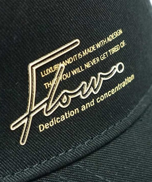 BAYBLO(ベイブロ)の「(KS)FLOW ロゴ シリコンプリント メッシュ キャップ(キャップ・メンズ・ホワイト×ブラック/ブラック×ホワイト/ブラック×ゴールド・FREE)」の14枚目の写真