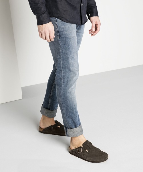 BIRKENSTOCK(ビルケンシュトック)の「Boston / ボストン スエードレザー【ナロー幅】 UNISEX(サンダル・メンズ・モカ・35/36/40/41/42/43/46/37/38/39/44/45)」の8枚目の写真