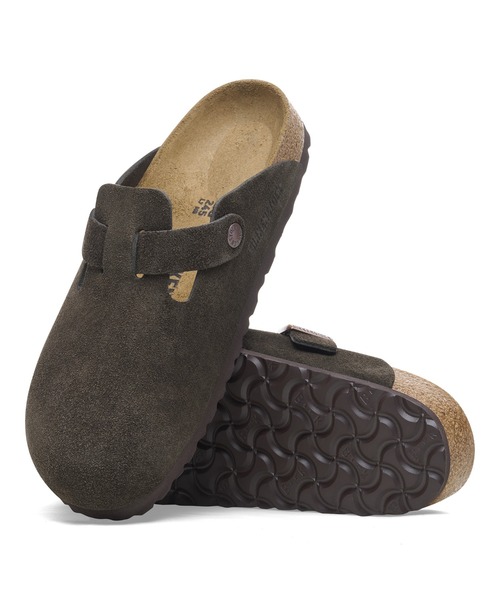 BIRKENSTOCK(ビルケンシュトック)の「Boston / ボストン スエードレザー【ナロー幅】 UNISEX(サンダル・メンズ・モカ・35/36/40/41/42/43/46/37/38/39/44/45)」の5枚目の写真