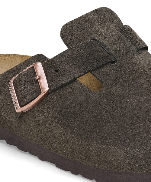 BIRKENSTOCK(ビルケンシュトック)の「Boston / ボストン スエードレザー【ナロー幅】 UNISEX(サンダル・メンズ・モカ・35/36/40/41/42/43/46/37/38/39/44/45)」の6枚目の写真