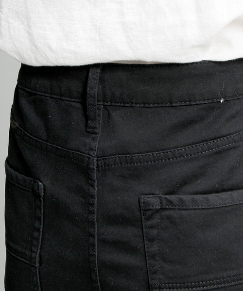 WEGO（ウィゴー）の「WEGO/ハイライズスリムスキニーパンツ（その他パンツ・レディース・アイボリー/カーキ/ワイン/ブラック・SMALL/MEDIUM/LARGE）」の8枚目の写真