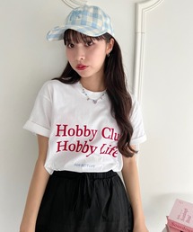 配色ロゴTシャツ