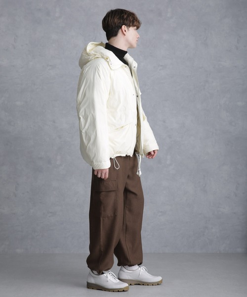 Apo(s)ture（アポスチャー）の「LUCAS-002/へリンボンカーゴパンツ（カーゴパンツ・メンズ・チャコール/ライトグレー/ブラウン/グレー・XS/S/M/L/XL）」の19枚目の写真