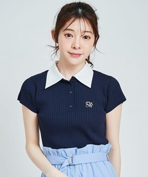 31 Sons de mode | シャツ襟付き２ＷＡＹリブニット(ニット/セーター)