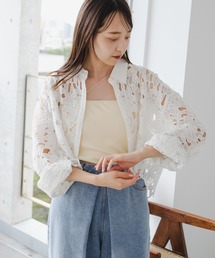 Kastane | レースクロップドシャツ(シャツ/ブラウス)
