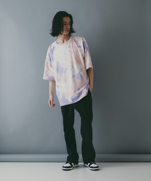 brknhome（ブロークンホーム）の「【brknhome/ブロークンホーム】オーバーサイズ　タイダイプリントTシャツ（Tシャツ/カットソー・メンズ・グリーン/レッド/ブルー・LARGE/MEDIUM）」の21枚目の写真