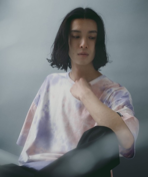 brknhome（ブロークンホーム）の「【brknhome/ブロークンホーム】オーバーサイズ　タイダイプリントTシャツ（Tシャツ/カットソー・メンズ・グリーン/レッド/ブルー・LARGE/MEDIUM）」の18枚目の写真