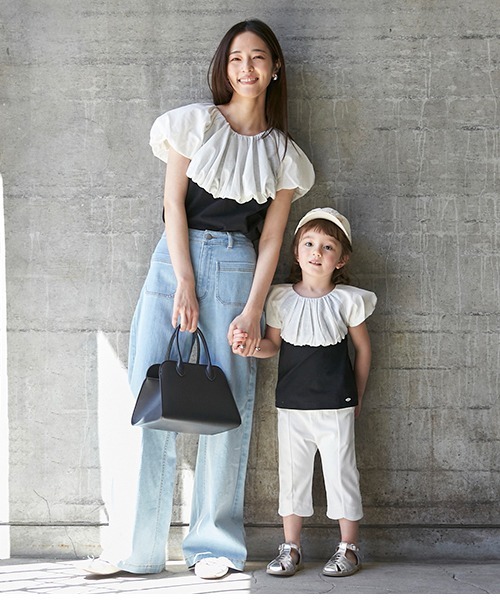 petit main LIEN(プティマインリアン)の「【リンク】バルーンカットソー(レディース)(Tシャツ/カットソー・レディース・イエロー/ライトブルー/ブラック・FREE)」の22枚目の写真