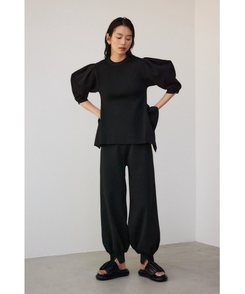 PLUS（プラス）の「【PLUS】アラジンニットパンツ（その他パンツ・レディース・ブラック/ブルー・SMALL/MEDIUM）」の19枚目の写真