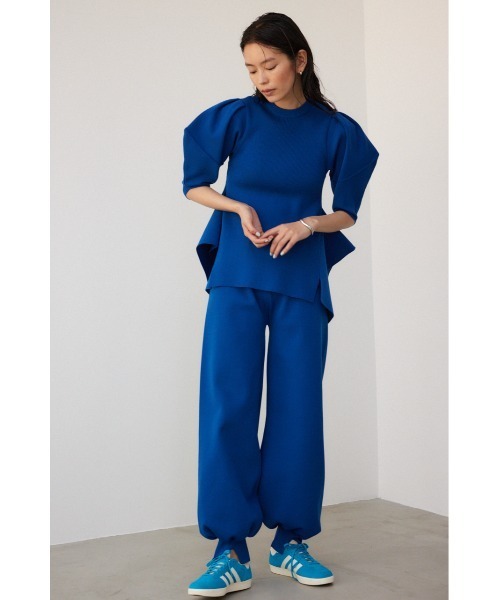 PLUS（プラス）の「【PLUS】アラジンニットパンツ（その他パンツ・レディース・ブラック/ブルー・SMALL/MEDIUM）」の9枚目の写真