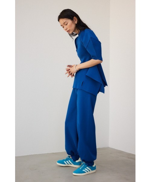 PLUS（プラス）の「【PLUS】アラジンニットパンツ（その他パンツ・レディース・ブラック/ブルー・SMALL/MEDIUM）」の10枚目の写真