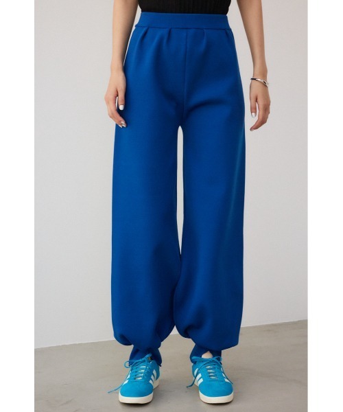 PLUS（プラス）の「【PLUS】アラジンニットパンツ（その他パンツ・レディース・ブラック/ブルー・SMALL/MEDIUM）」の11枚目の写真