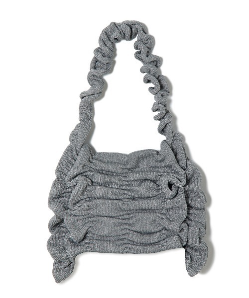 PERBERZE パーバーズ ショルダーバッグ PERVERZE（パーバーズ）の「Wrinkle Knit Bag（ショルダーバッグ