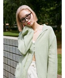 Ungrid | 開襟楊柳シャツ(シャツ/ブラウス)