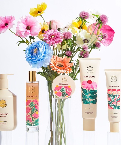 Laline（ラリン）の「ボディクリーム ワイルドフラワー(限定)200g