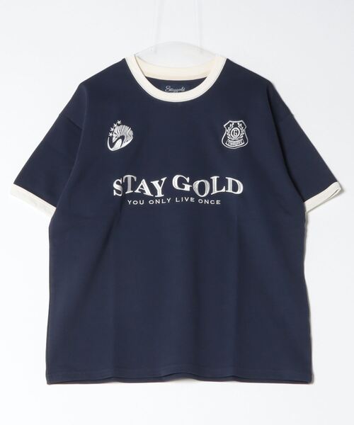 STAYGOLD】ゲームシャツデザイン Tシャツ / Game shirt design T