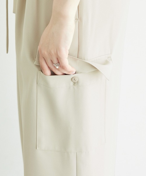ROPE' PICNIC(ロペピクニック)の「アシンメトリータックパンツ(その他パンツ・レディース・ブラック/ベージュ系その他・36/38/40)」の19枚目の写真