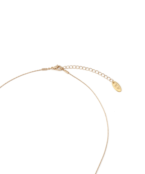 ROPE' PICNIC（ロペピクニック）の「マットクリアパーツトップネックレス（ネックレス・レディース・ブラウン/ブルー系その他4/オフホワイト・FREE）」の10枚目の写真