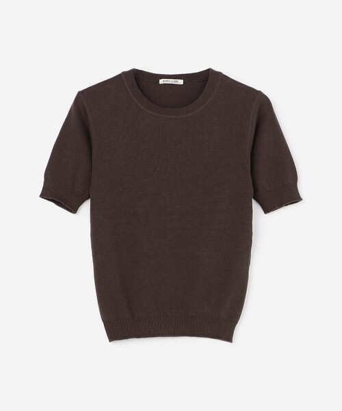 セール】MORRIS & SONS | コットン 半袖ニットTシャツ WOMEN
