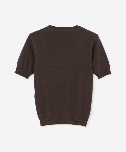 【美品】MORRIS & SONS ブラウン ニットポロシャツ サイズ2 モリスアンドサンズ ニットポロシャツ ネイビー 3 MORRIS&SONS