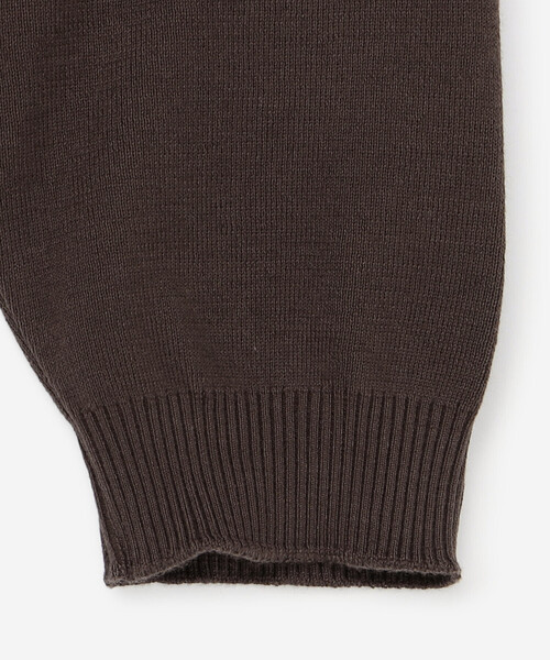 ニット セーター MORRIS ＆ SONS | コットン 半袖ニットTシャツ WOMEN レディース セール】MORRIS & SONS | コットン 半袖ニットTシャツ WOMEN