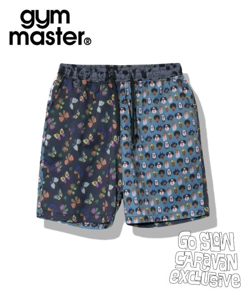 gym master(ジムマスター)の「gym master/ジムマスター UL-GRID ハッピーペイントクレイジーショーツ【gsc別注】(その他パンツ・メンズ・その他1・X-LARGE/LARGE/MEDIUM)」の1枚目の写真