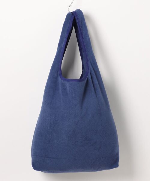 FRUIT OF THE LOOM(フルーツオブザルーム)の「FREECE TOTE BAG /トートバッグ / A4 / カジュアル / ロゴ / ワンポイント / 刺繍 / 大容量 / フリース / ユニセックス(トートバッグ・メンズ・グレー/グリーン/ピンク/ブラウン/オレンジ/ネイビー・FREE)」の7枚目の写真