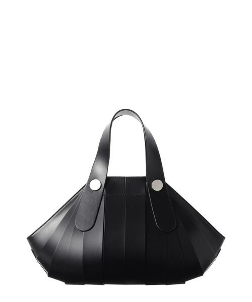 HIROKO HAYASHI（ヒロコハヤシ）の「OSSO VIVO（オッソ ヴィーヴォ）2WAYハンドバッグ（ハンドバッグ・レディース・ブラック/オフホワイト/オレンジ/レッド系1・00）」の2枚目の写真