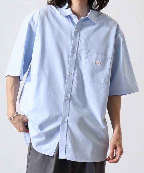 BALL(ボール)の「BALL オックス 半袖 レギュラーカラーシャツ(シャツ/ブラウス・メンズ・ストライプ/サックスブルー/オフホワイト・LL/L/M)」の11枚目の写真
