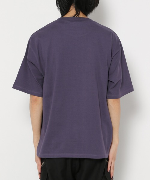 HARE(ハレ)の「フラワーモチーフハクプリントカット(HARE)(Tシャツ/カットソー・メンズ・パープル/ホワイト/ブラック・FREE)」の20枚目の写真