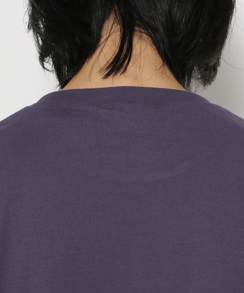 HARE(ハレ)の「フラワーモチーフハクプリントカット(HARE)(Tシャツ/カットソー・メンズ・パープル/ホワイト/ブラック・FREE)」の19枚目の写真