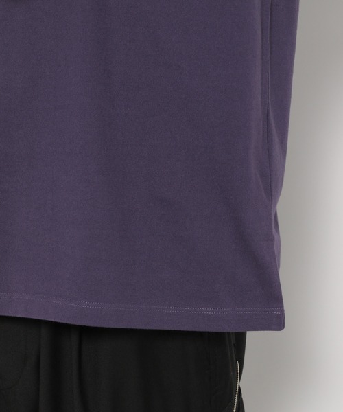 HARE(ハレ)の「フラワーモチーフハクプリントカット(HARE)(Tシャツ/カットソー・メンズ・パープル/ホワイト/ブラック・FREE)」の18枚目の写真