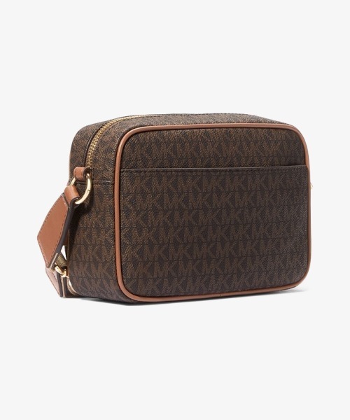 MICHAEL KORS(マイケルコース)の「JET SET ITEM クロスボディ ウィズ テックアタッチ ミディアム - MKシグネチャー(ショルダーバッグ・レディース・ブラウン・FREE)」の9枚目の写真