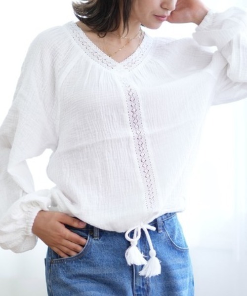 RIKKA FEMME/リッカファム セーター CR RF24HS01（ニット/セーター）｜RIKKA FEMME（リッカファーム）