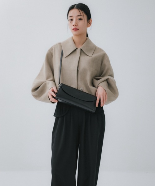 YAHKI（ヤーキ）の「【YAHKI/ヤーキ】YH-647/横長バッグ（ショルダーバッグ・レディース・グレー/ブラック/ブルー・FREE）」の8枚目の写真