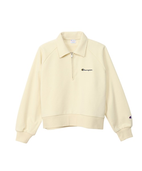 【セール】【Champion/チャンピオン】レディース ハーフジップスウェットシャツ（スウェット）｜Champion（チャンピオン） 5,313円