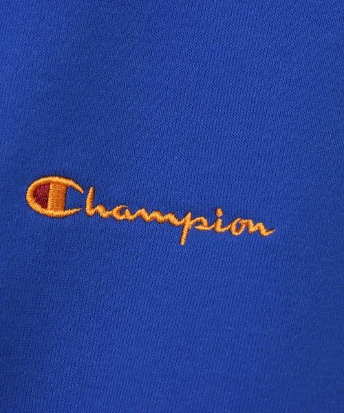 Champion(チャンピオン)の「【Champion/チャンピオン】レディース ハーフジップスウェットシャツ(スウェット・レディース・オフホワイト/ブラック系その他/ヘザーグレー/ブルー/ベージュ/ダークグリーン系・LARGE/MEDIUM)」の14枚目の写真