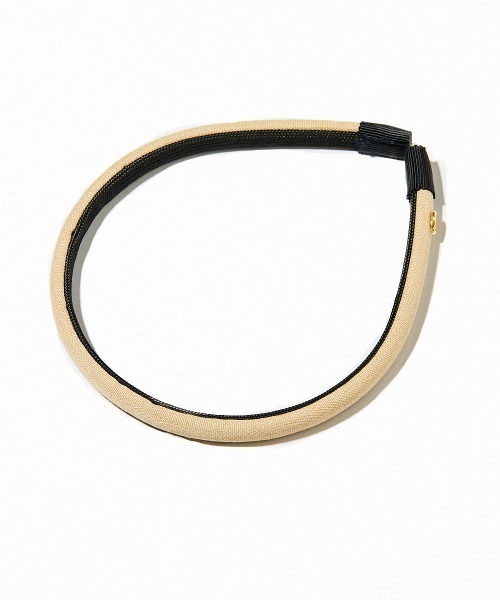 IRIS47（イリスフォーセブン）の「【IRIS 47】canon head band/カノン ヘッドバンド（カチューシャ・レディース・ベージュ/カーキ/ブルー/ブラック・FREE）」の5枚目の写真