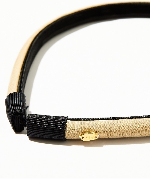 IRIS47（イリスフォーセブン）の「【IRIS 47】canon head band/カノン ヘッドバンド（カチューシャ・レディース・ベージュ/カーキ/ブルー/ブラック・FREE）」の8枚目の写真
