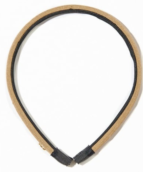 IRIS47（イリスフォーセブン）の「【IRIS 47】canon head band/カノン ヘッドバンド（カチューシャ・レディース・ベージュ/カーキ/ブルー/ブラック・FREE）」の12枚目の写真