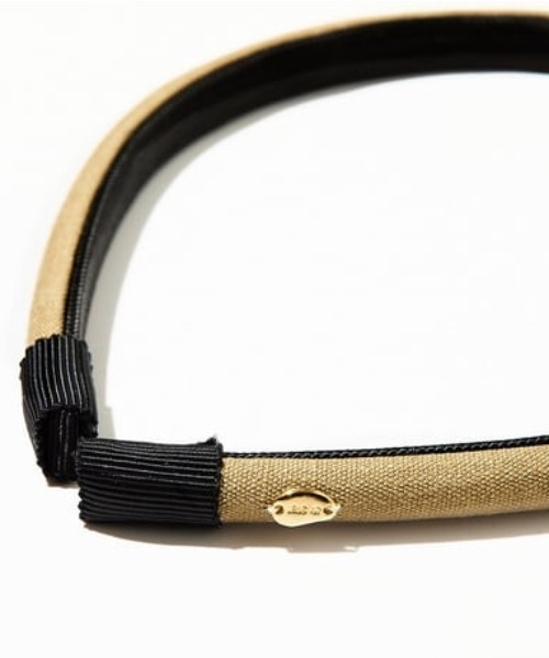 IRIS47（イリスフォーセブン）の「【IRIS 47】canon head band/カノン ヘッドバンド（カチューシャ・レディース・ベージュ/カーキ/ブルー/ブラック・FREE）」の14枚目の写真