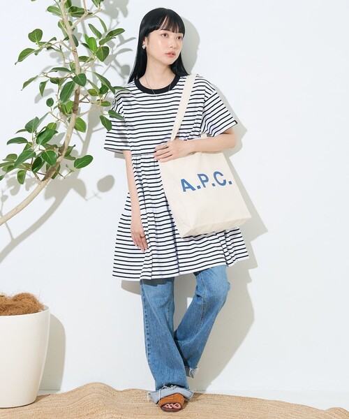 ♡新品タグ付き♡ ビアズリー　ティアードチュニック Tシャツ《ティアードチュニックTシャツ 全7色 2サイズ